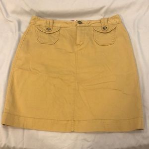 Tan old navy skirt